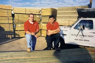 Jim Rubush and Ben Wolod around the company’s founding in 1991